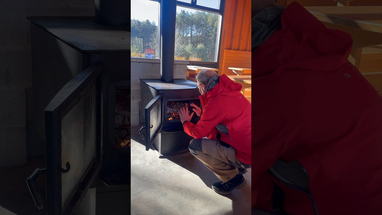 Parfait relais pour une pause-collation en randonnée #relaisrenaud #parcdelagatineau #outaouais