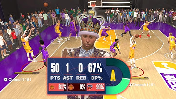 DROPPED 50 POINTS AT THE NBA 2K24 REC!!! | NBA 2K24 Rec Center