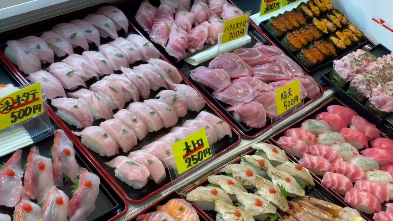 【車中旅】日本一の寿司バイキング！食べ歩きしてリアルな感想！『唐戸市場』【日本一周、18日目】