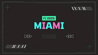 F1 2025 Miami GP | Piastri's Fastest Lap in Race | Telemetry Data Visualization