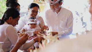 Sentana Lanang Manumadi  3 Bulanan Putu Orca  Br Kulub  Tdanaksiring Gianyar