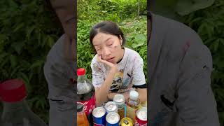 OMG, Soda Cans Crushes With Hydraulic Press 😱😱 #funny video #funny #lollipop candy #love #food #cute