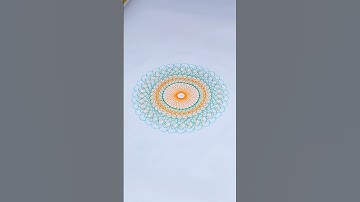 Quick Spirograph #satisfying #spirograph #shorts #drawing #youtubeshorts #artwork #skills #art #asmr