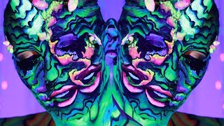 Psychedelic Mushroom Unicorn Process