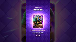 Evolution Hunter Best Deck : #clashroyale #clashroyaleshorts #shortsfeed #clashroyalememes #short