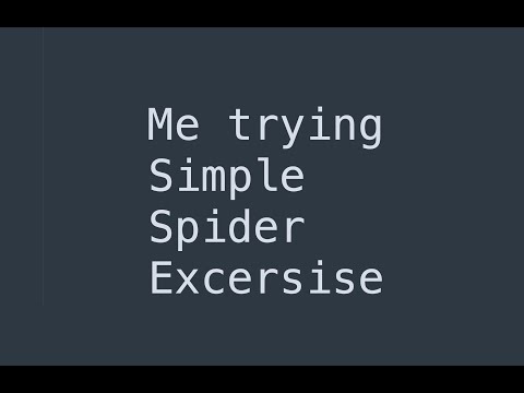Me trying Simple Spider Excercise in Guitar