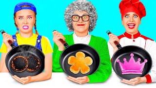 Sfida Di Cucina — Io vs Nonna | Divertente Battaglia in Cucina TeenTeam Challenge