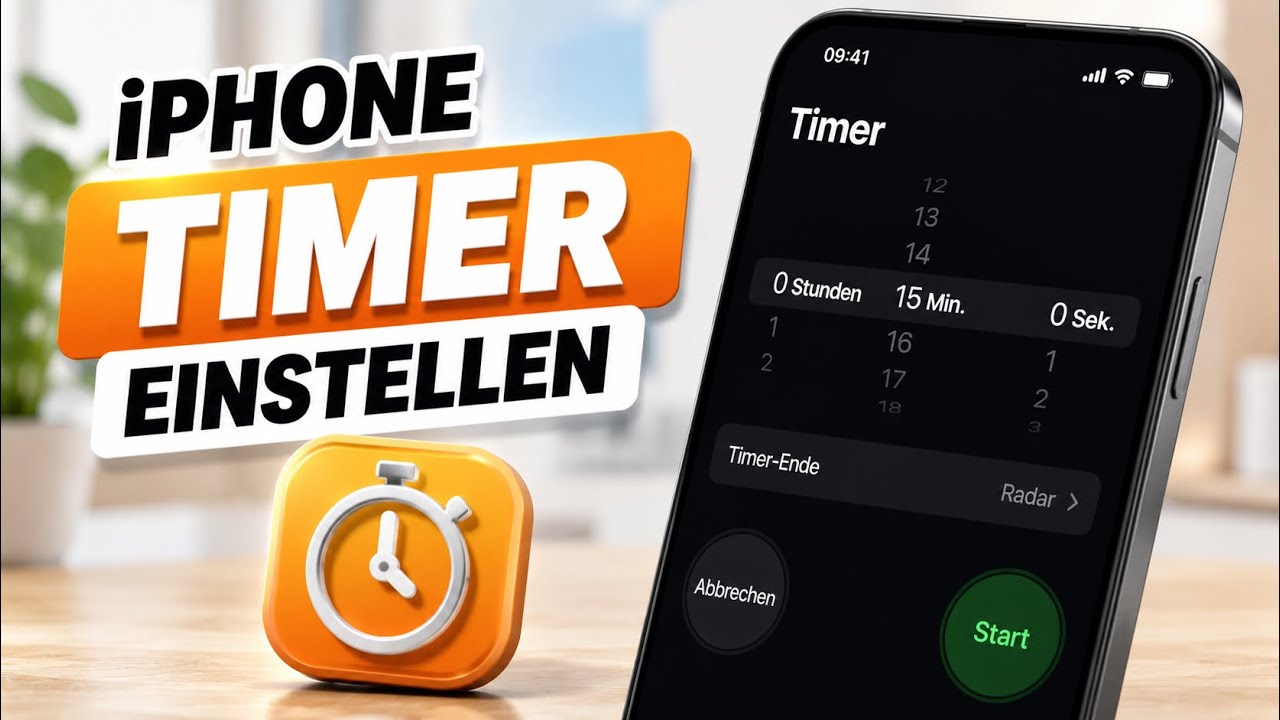 iPhone Timer einstellen – Countdown Timer richtig nutzen - YouTube