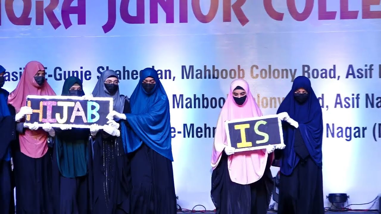 Hijab is my pride - UMANG 2024 - 26th Annual Day Celebrations - IHS - ITS – IJC