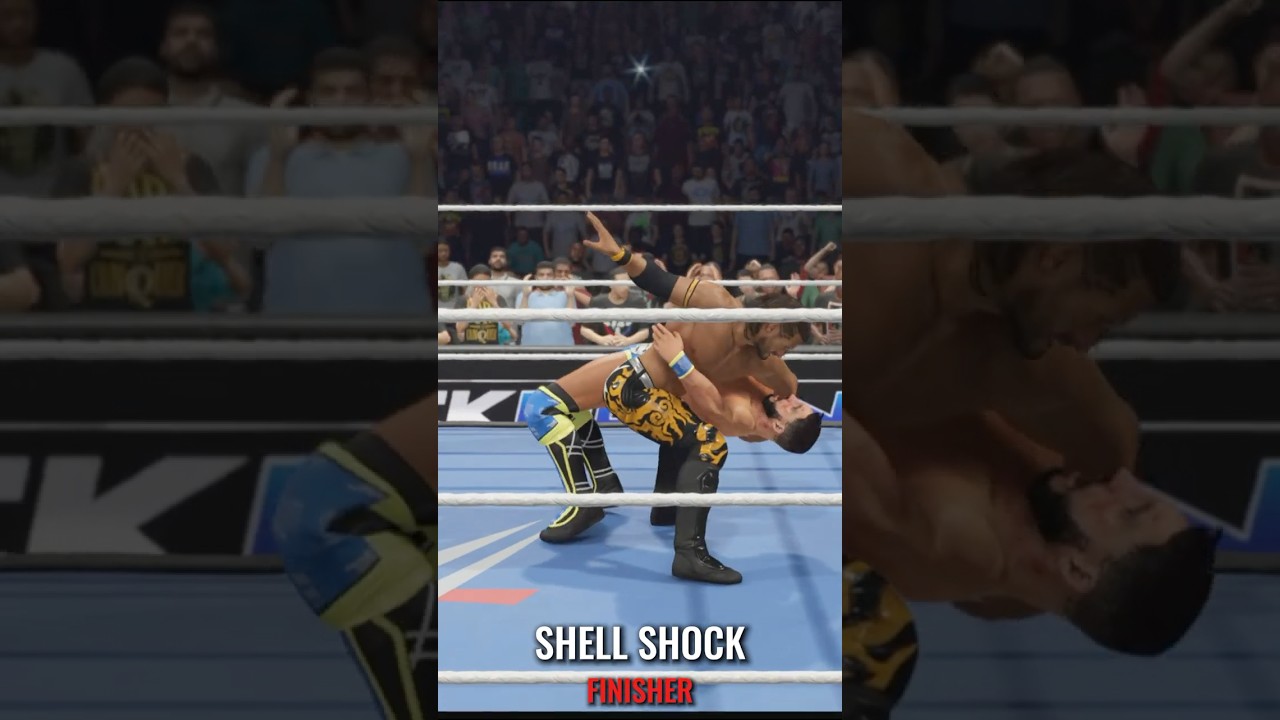 WWE 2K25 Alex Shelley Signature and Finisher Moves (Gameplay)