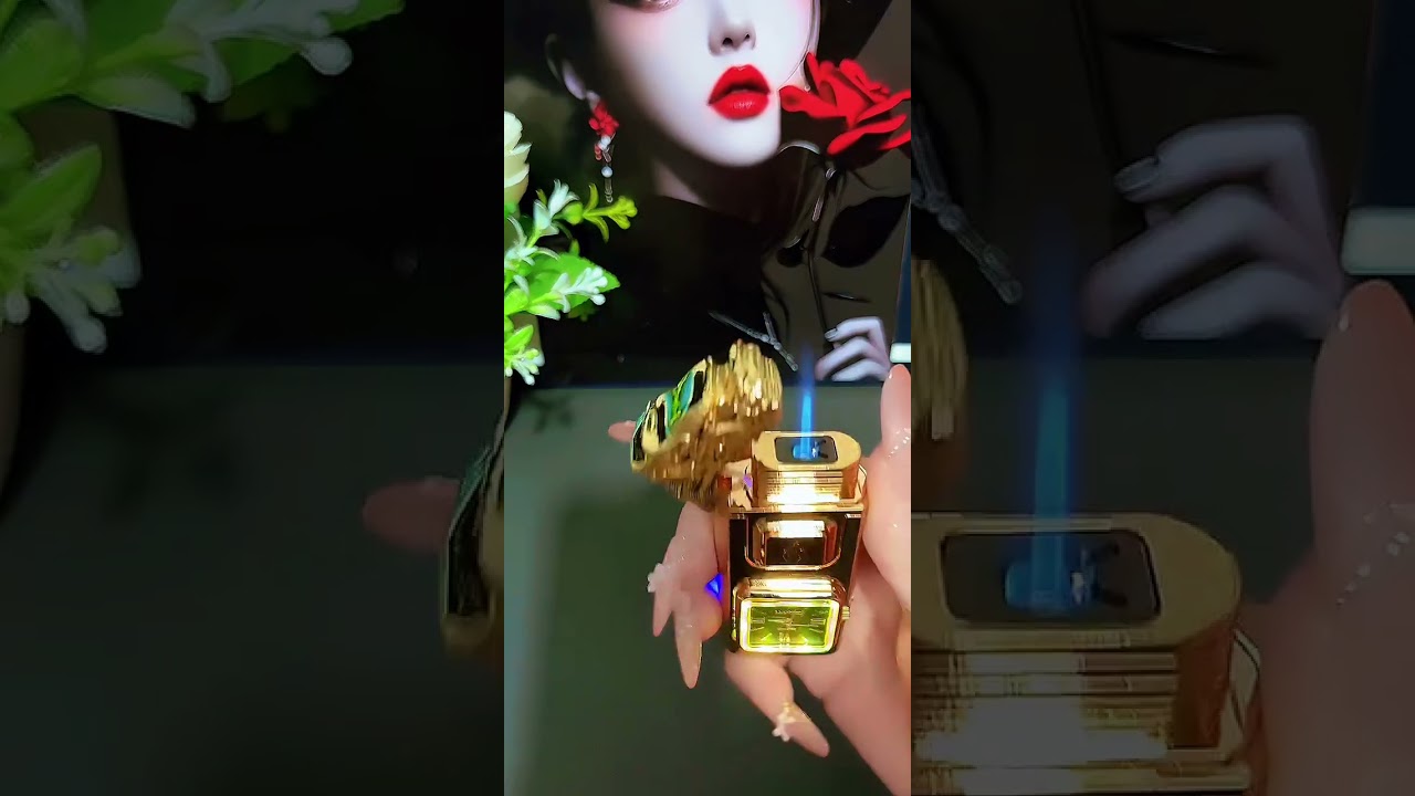 New Leather Arm Torch Lighter 🔥 Powerful Blue Flame | Stylish & Windproof Design 