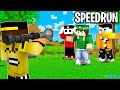 2 SPEEDRUNNER con i LANCIARAZZI vs 2 CACCIATORI con le HACK - Minecraft ITA