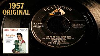 ELVIS PRESLEY: Rare 1957 "Teddy Bear" 45rpm (RCA 47-7000) Unboxing