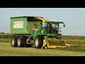 John Deere 8600i containercarrier - Groenvoederdrogerij Timmerman - luzerne hakselen