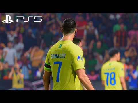 Messi and Ronaldo competition in FC24 | PS5) Realistic ULTRA Graphics Gameplay [4K 60FPS...
