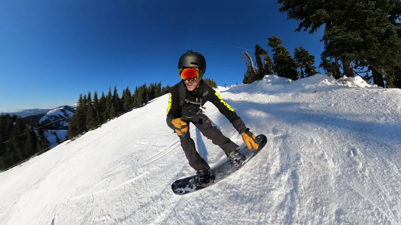 Hurricane Ridge Snowboarding - Jan 2021