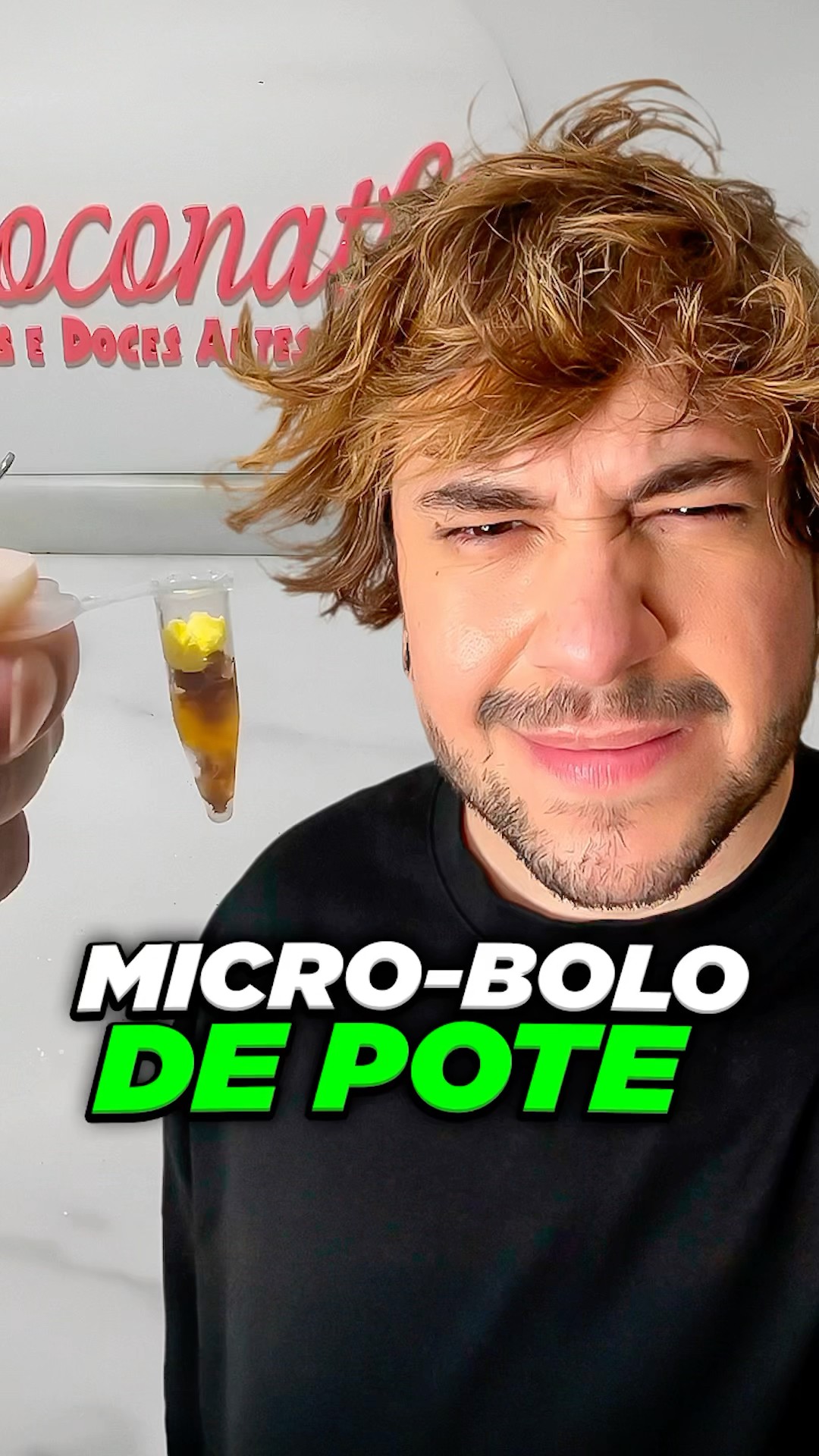 microbolo de pote #livedobrino #humor #MundinhoBrino