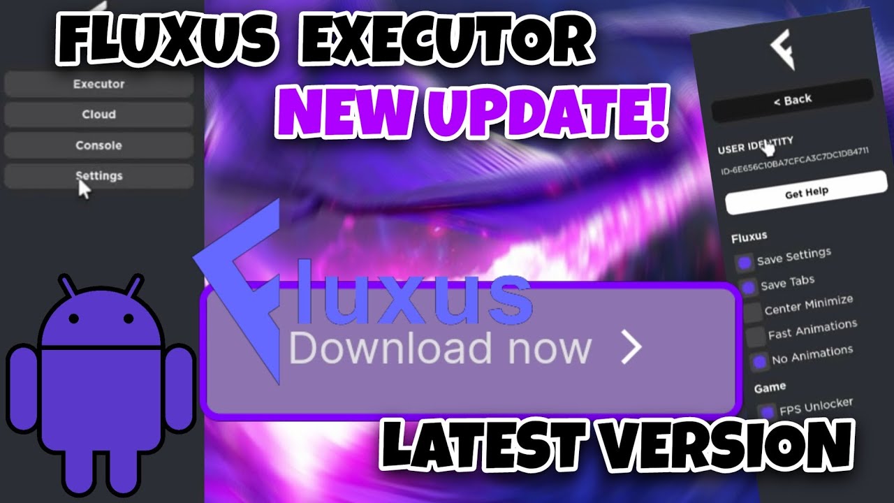 Fluxus Executor Mobile , Fluxus Coral New Update 2.600, Delta Executor,  fluxus Atualizado 