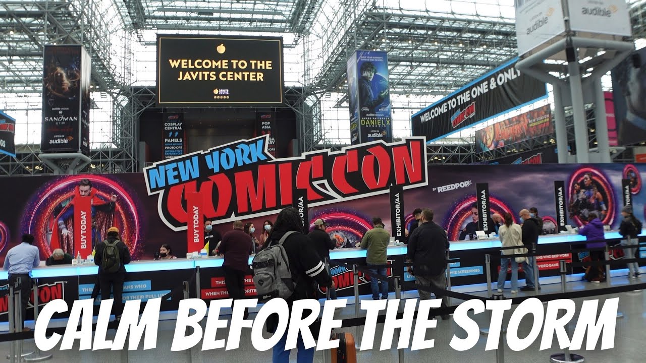 TOOK a look inside the JAVITS Center TODAY NYCC 2022 Day 0