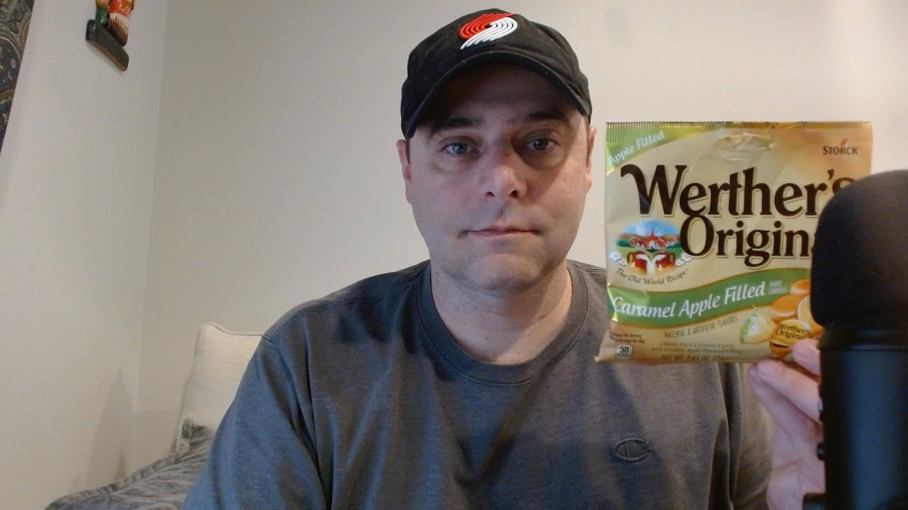 ASMR Eating Hard Candy Video Game Ramble