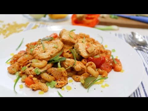 Thai Pasta Stir Fry ผัดมักกะโรนี - Episode 45