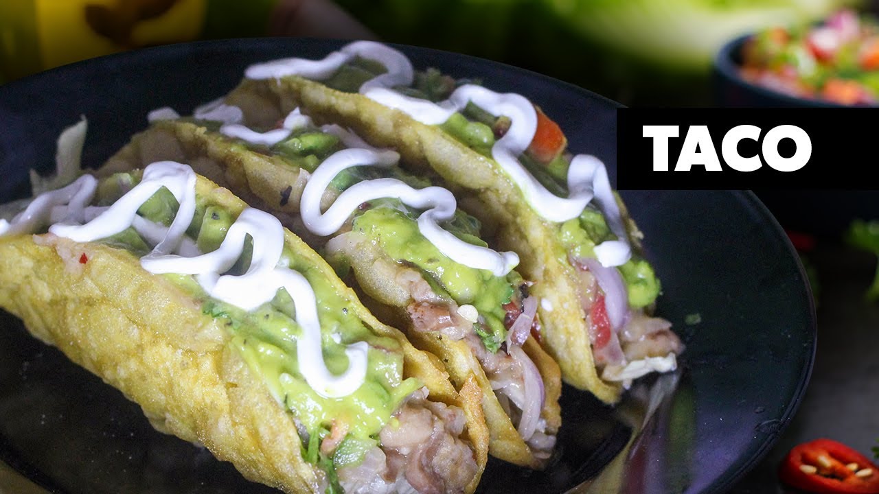 Taco Recipe | Veg Beans Tacos | Guacamole | Salsa | Taste