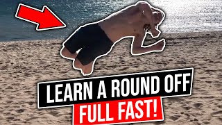 HOW TO DO A ROUND OFF FULL TWIST