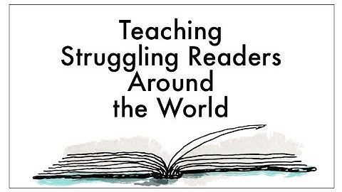 Teaching Struggling Readers MOOC (Promo Video)