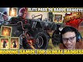 BORONG 2000 BADGES ELITE PASS 26 RAMPAGE BARU! SKIN LANGKA MOBIL MONSTER GG BANGET!