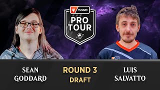Round 3 | Sean Goddard vs. Luis Salvatto | Draft | #PTEOE