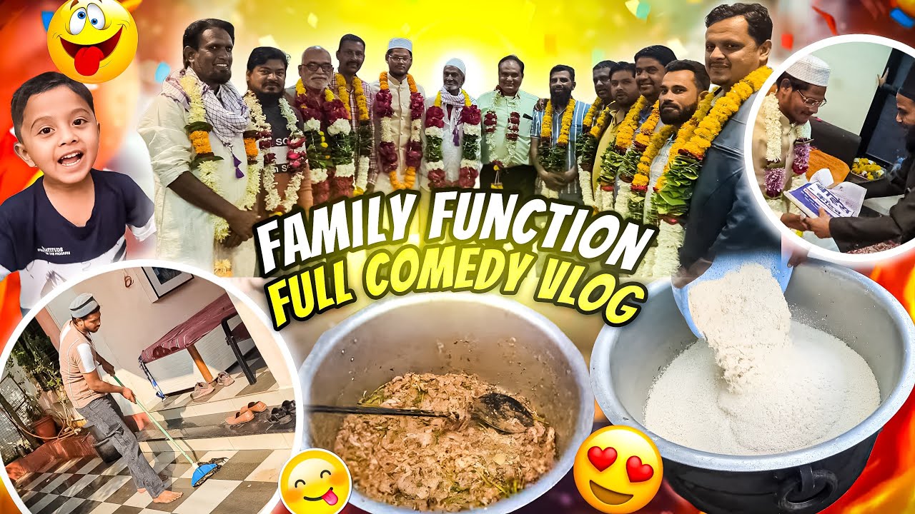 Ghar 😱Ki Dawat | My family Functions 😡| Sara kaam mujha hi karan pada | #viralvideo #vlog #trending 