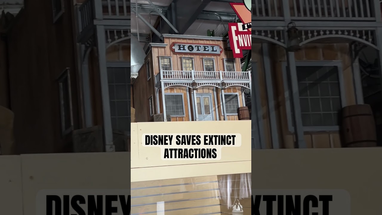 Secret Collection of Extinct Disney Attractions