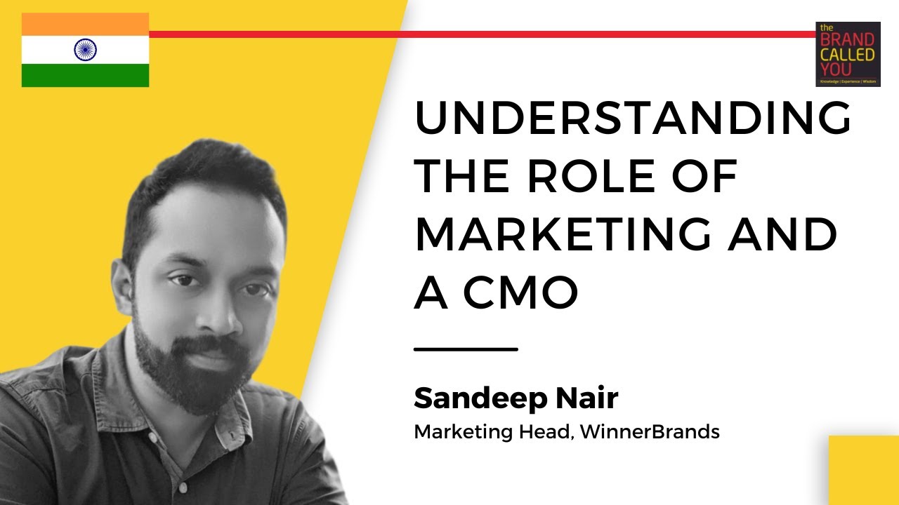 Evolving Role of a CMO | Sandeep Nair | TBCY