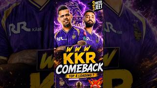 KKR OUT se COMEBACK! 😳🔥 Top 4 Entry Loading? #ipl #ipl2026