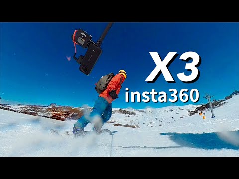 【全球首发】贴地滑行：Insta360 X3 全景运动相机首发实战开箱