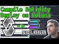 Solidity deployed on Solana