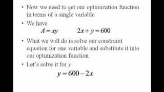 Optimization Problem