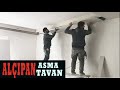 ÇOK DETAYLI ALÇIPAN ASMA TAVAN UYGULAMASI..Gizli ışık ve kutu nasıl yapılıyor ? plasterboard ceiling