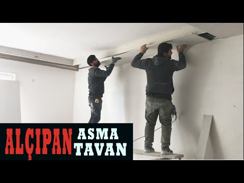 Video: Aydınlatmalı asma tavan