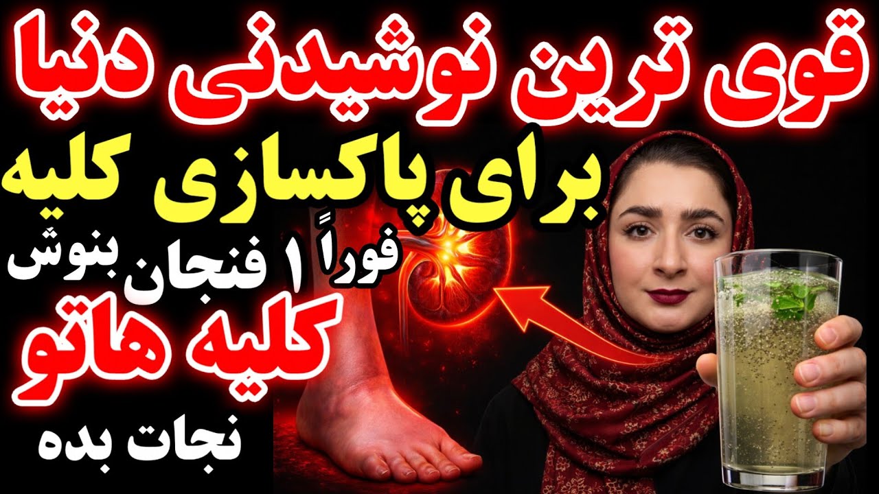 حتی پزشکان هم شوکه شدن،این نوشیدنی کلیه را از دیالیز نجات میده_۵نوشیدنی که کلیه‌ها را پاکسازی می‌کنه