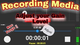 Recording media || How to use Rec Forge app for recording vocals || Episode 2 screenshot 5