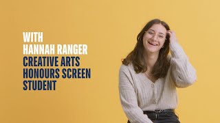 Screen at Flinders with Hannah Ranger, Bachelor of Creative Arts - Open Days 365