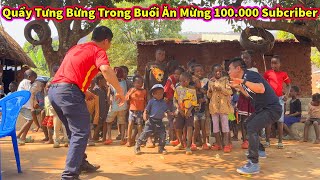 Nguyễn Tiến || Các Dancer Nhí Quẩy Tưng Bừng Trong Buổi Ăn Mừng Kênh Đạt 100.000 Người Đăng Ký