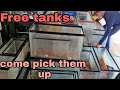 90 tanks to give away - ohio fish rescue - trying to help the community