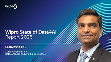 Introduction to Wipro State of Data4Al Report 2025