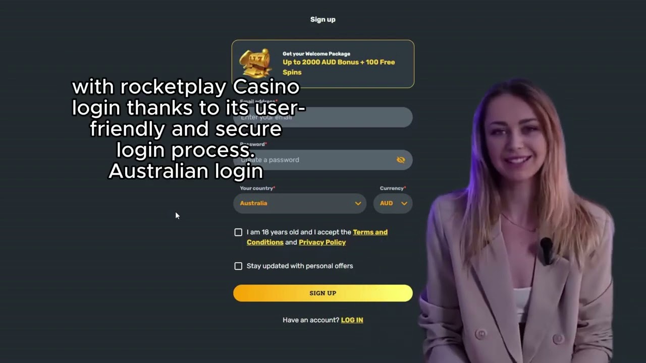 RocketPlay Casino Mobile App Screenshot