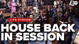 U.S. House returns to vote on ending the government shutdown after nearly 2 months away
