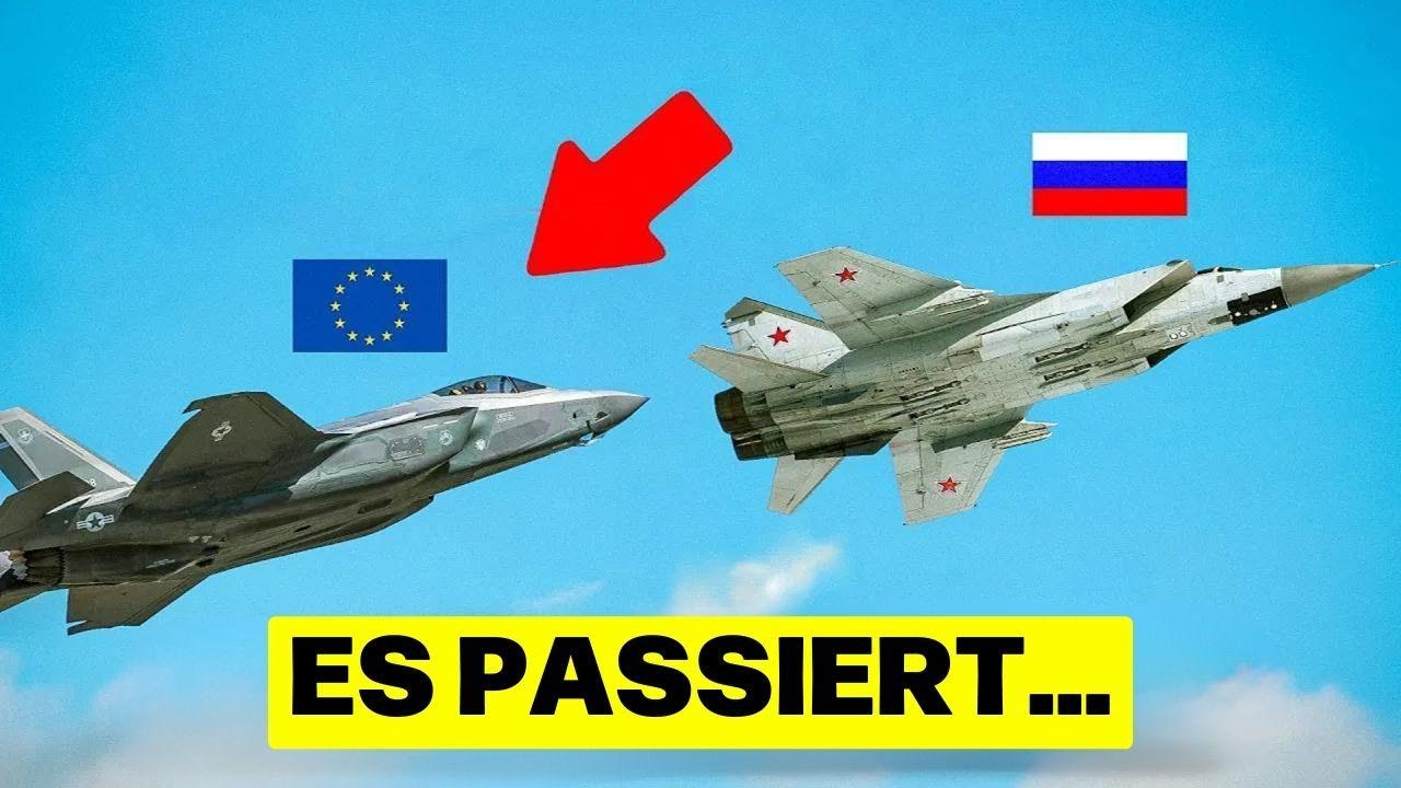 Alptraum für die NATO: F-35 Jets stoppen russische MiG-31 über Estland
