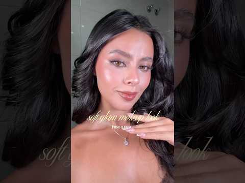 Soft glam makeup paso a paso 🫧🤍