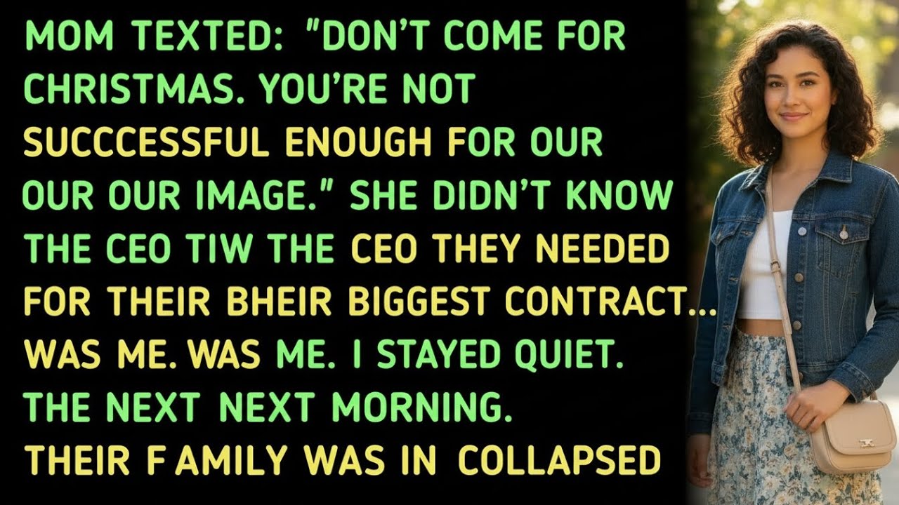 My Mother Said I Wasn’t Successful Enough for Christmas — So I Bought the Company She Needed